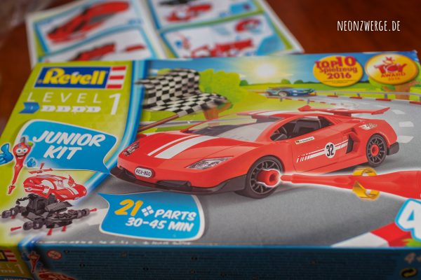 Revell Junior Kit - Modellbausatz Race Car - Kinder
